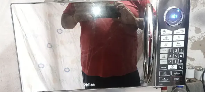Microondas Philco 31 litros espelhado 