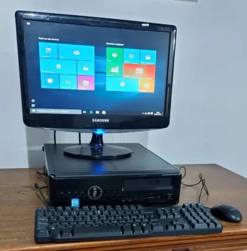 Computador Completo Dell Vostro Intel i3 + Monitor + Teclado e Mouse (Pronto para Uso!)