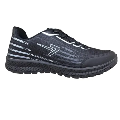 Tênis Masculino Preto /bco Tamanho Especial Academia Box 200 BX2244PB