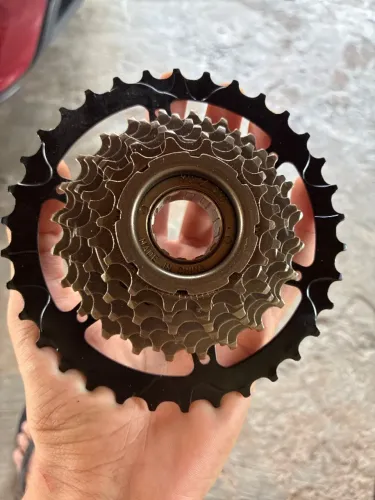 Catraca de bicicleta 7V