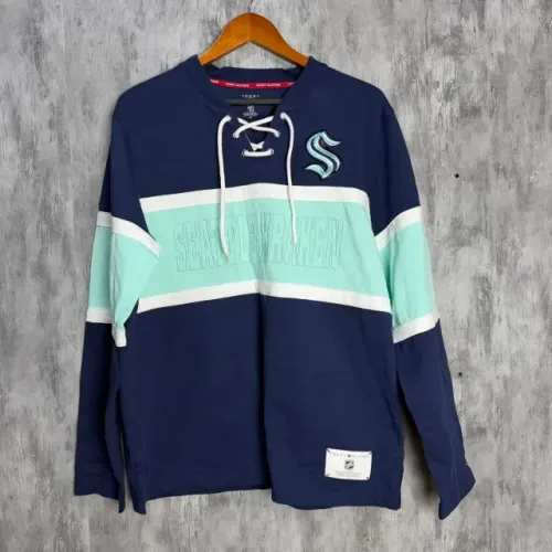 moletom crewneck Tommy Hilfiger NHL Seattle Kraken