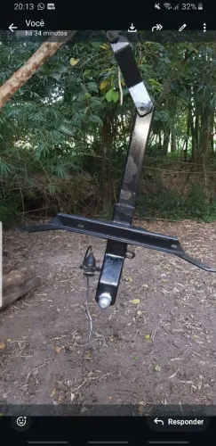 A venda  engate reboque do uno dos novos 