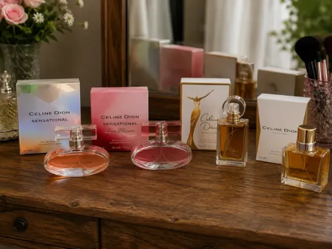 Kit com 04 Perfumes Celine Dion 30 ml cada frete grátis