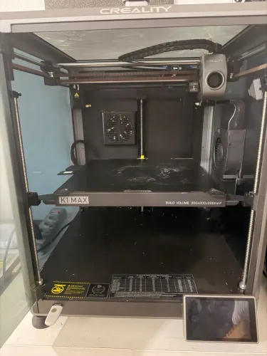 Impressora 3D Creality K1 Max FDM 300x300x300mm Velocidade 600mm/s
