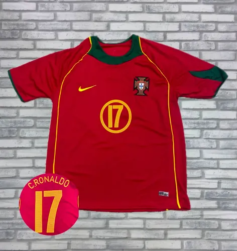 Camisa Seleção Portugal Retrô Cr17