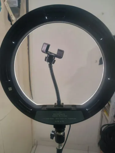 Ring light grande com regulador de luz