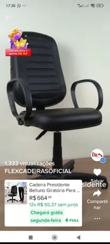 Cadeira presidente