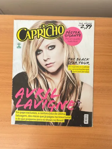 Avril Lavigne - Revista Capricho Pôster Gigante