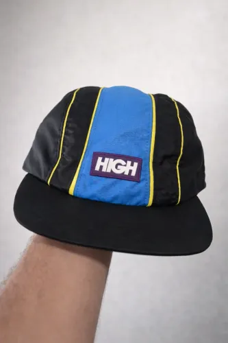 Boné Five Panel Online Black - High