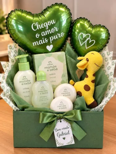 Cesta para maternidade