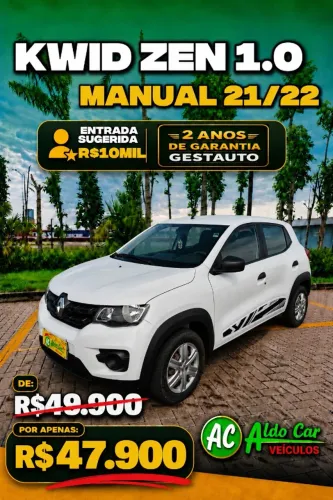 Renault Kwid Zen 1.0 Flex 12V 5P Mec. 2022