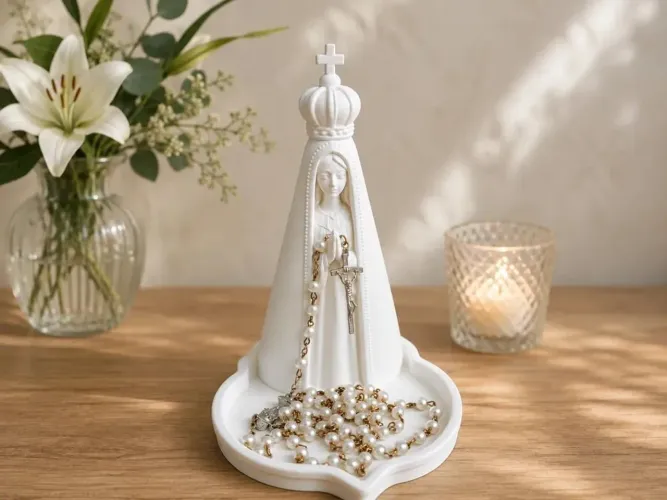 Porta Terço Nossa Senhora Aparecida