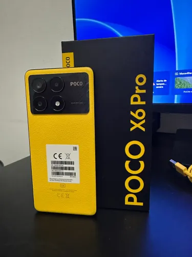 POCO X6 Pro 256GB, 8GB RAM (Yellow Version em Couro Vegano)
