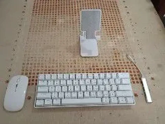 Kit Mobilador Full White, Com Teclado Mecânico RGB.
