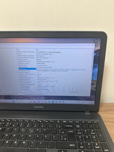 Notebook Samsung 15 polegadas 