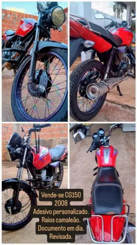A moto está top
