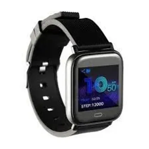 GT Smartwatch preto Goldentec