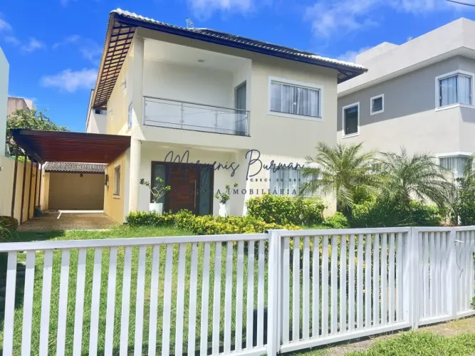 Casa em Condomínio para Venda em Camaçari, Boa União (Abrantes), 4 dormitórios, 2 suítes,