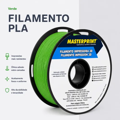 FILAMENTO PLA VERDE