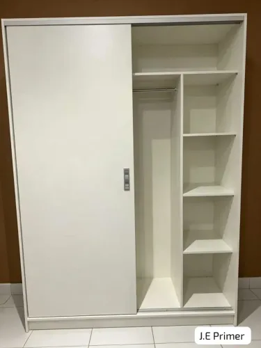GUARDA ROUPAS BRANCO EM 100% MDF