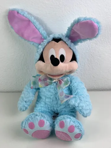 Pelúcia Mickey e Minnie de Páscoa