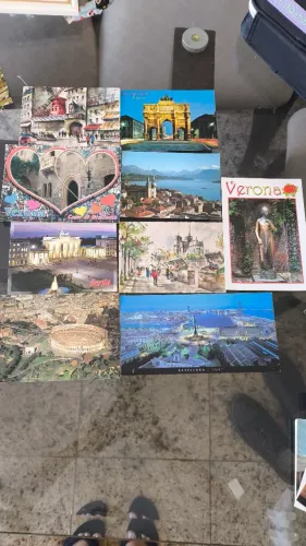 Cartões postais colecionador