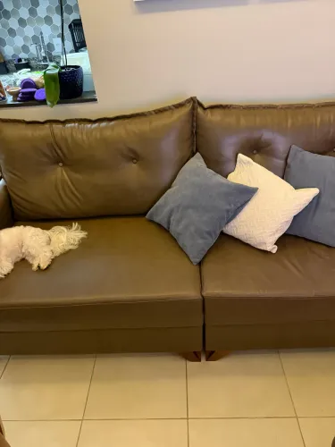 Sofá 4 lugares, 2,50 X 0,95, sem detalhes, OPORTUNIDADE!