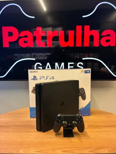 Sony PS4 Slim 1TB - Espaço e Diversão Garantida ?