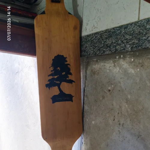 Shape Longboard Over Step Usado Sem Rodas e Trucks