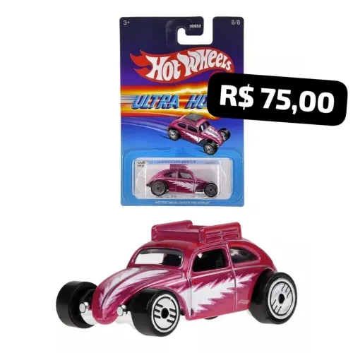 Hotwheels Fusca Ultrahots