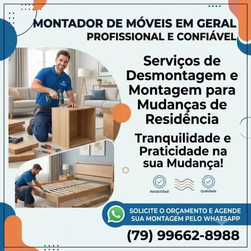 Desmontagem/montagem de móveis *