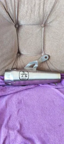 Ponteira ARROW original em inox BMW S1000RR