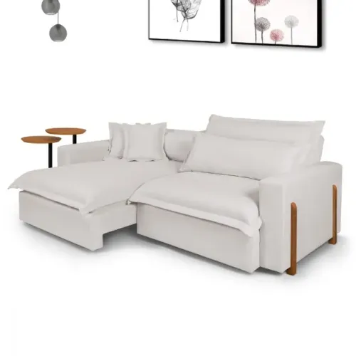 Sofá cama retrátil