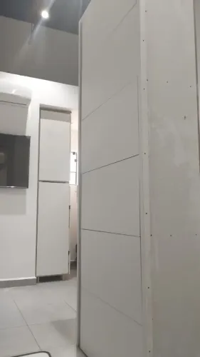 Armário Mdf branco para Escritório