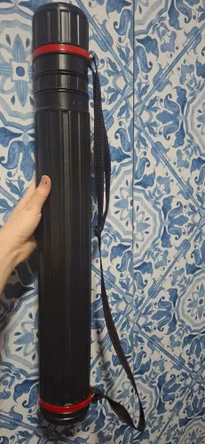 Tubo telescópico de armazenamento