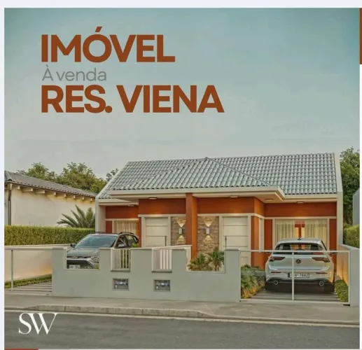 Casa Geminada nova com dois dormitórios em São José