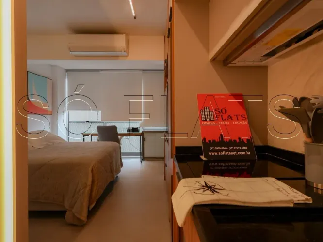 Studio 30m² à venda em Pinheiros perto do Metrô Oscar Freire e Hospital das Clínicas