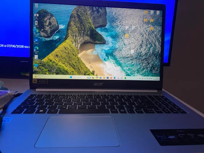 Notebook Acer Aspire 5 i5 10ª Geração 8GB SSD 256GB Full HD