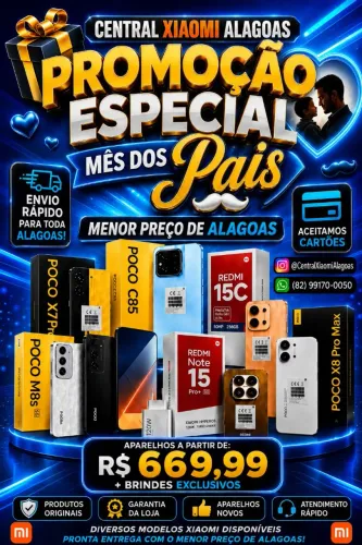 Xiaomi Poco X8 Pro Max 5G, Poco X7 Pro 5G e Diversos Modelos Disponíveis - PROMOÇÃO