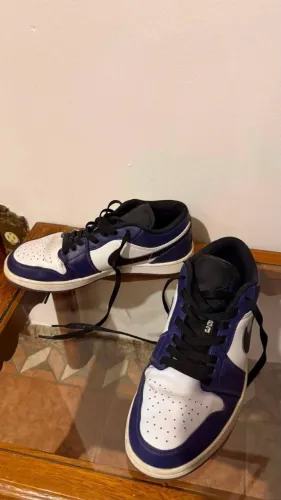 Nike Air Jordan 1 low court purple
