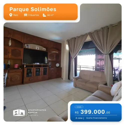 Parque Solimões 3 Quartos