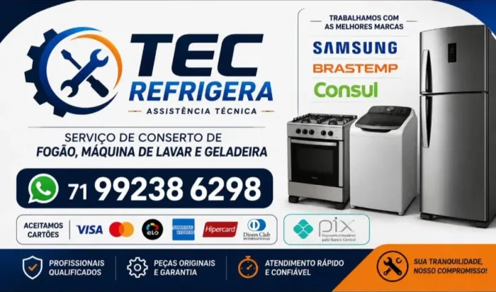 Técnico Eletrodomésticos Geladeira