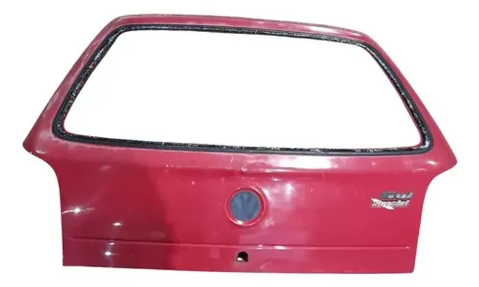 Tampa Traseira C/detalher Volkswagen Gol Bola 1999 Vermelho