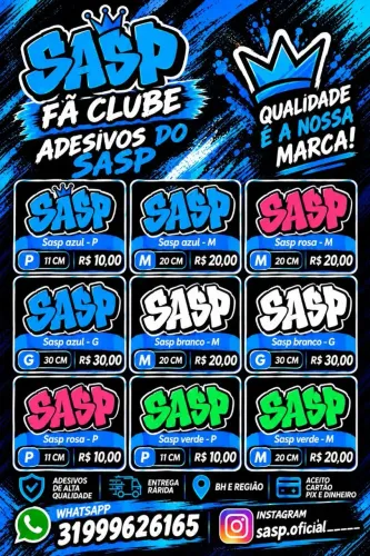 Adesivos do sasp