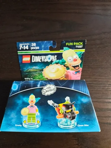 Lego Dimensions Krusty e Clown Bike - Novo e Lacrado