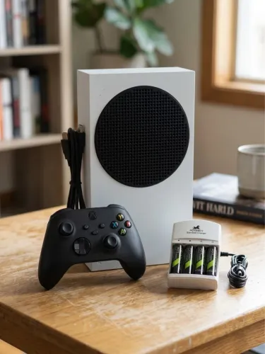 Xbox Series S + Controle + Carregador de Pilhas | Excelente Estado