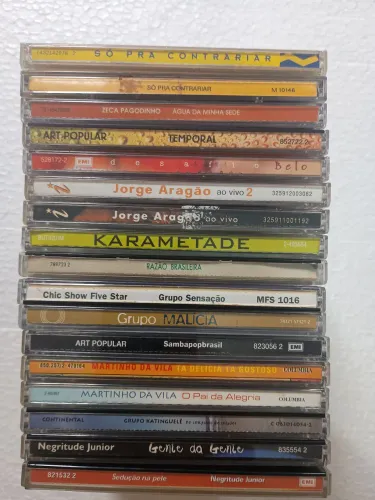 CDs Samba&Pagode 17 unidades