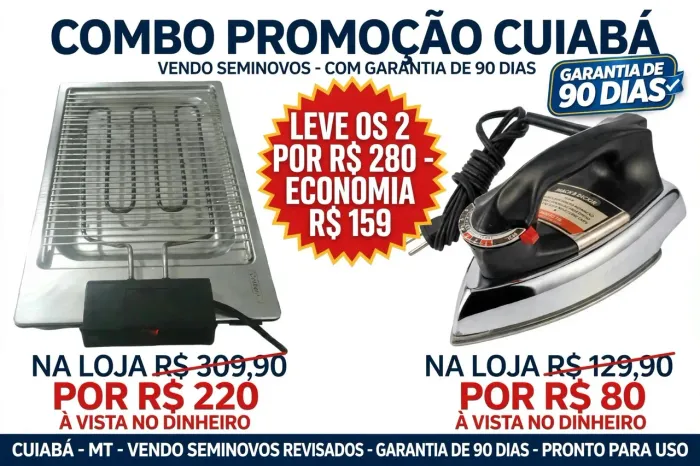 VENDO ELETRÔDOMESTICOS SEMI NOVOS.
