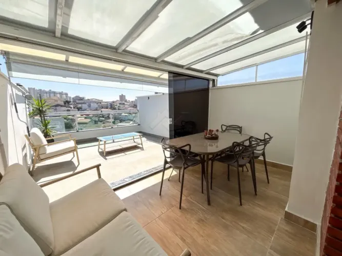 Cobertura com 02 dormitórios á venda, 104m² no bairro Santa Maria - Santo André/SP