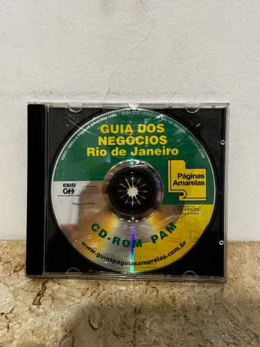 Cd: Guia dos negocios rio de janeiro - Vintage Raro Colecionador